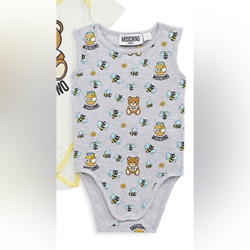 Moschino onesie & Bon Point top size 3M